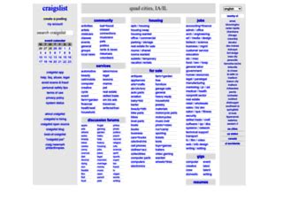 quad cities craigs list|quad cities for sale .
